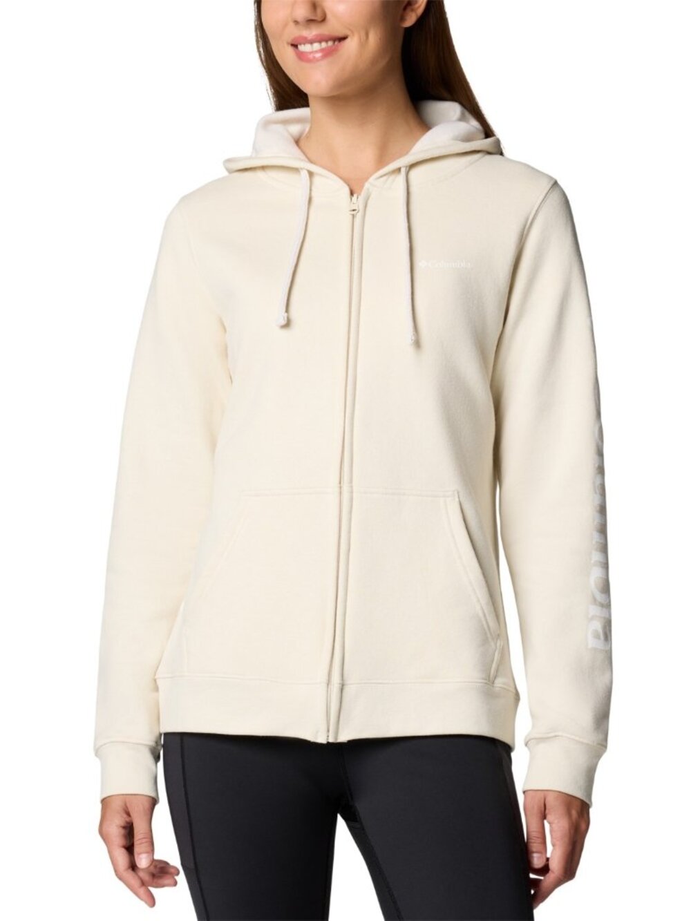 Columbia Women's Cape Lacey Graphic Full-Zip Hoodie Size XS